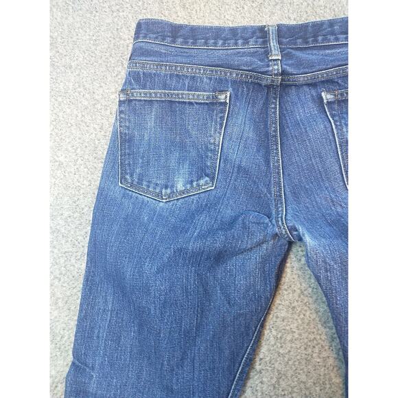 J. Crew Jeans Men's 30x32 Style 770 Straight Fit Denim Distressed Wallet Print - Picture 12 of 16